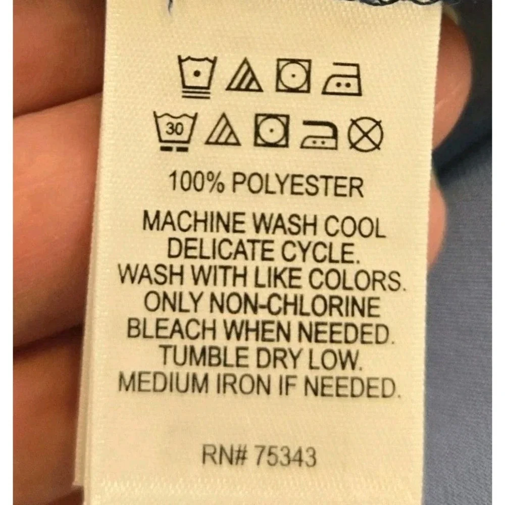 Adrienne Vittadini Women's Dress Lightweight Midi Minimalist Size 8 - Picture 9 of 9